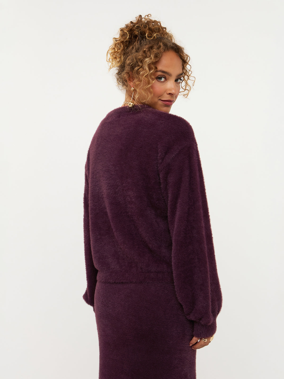 Sweater Angelina - plum
