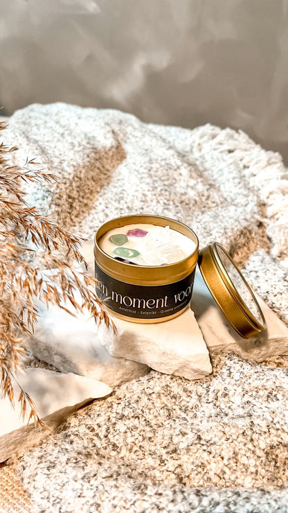 Giftbox Edelstenen Kaars - een moment voor jou!