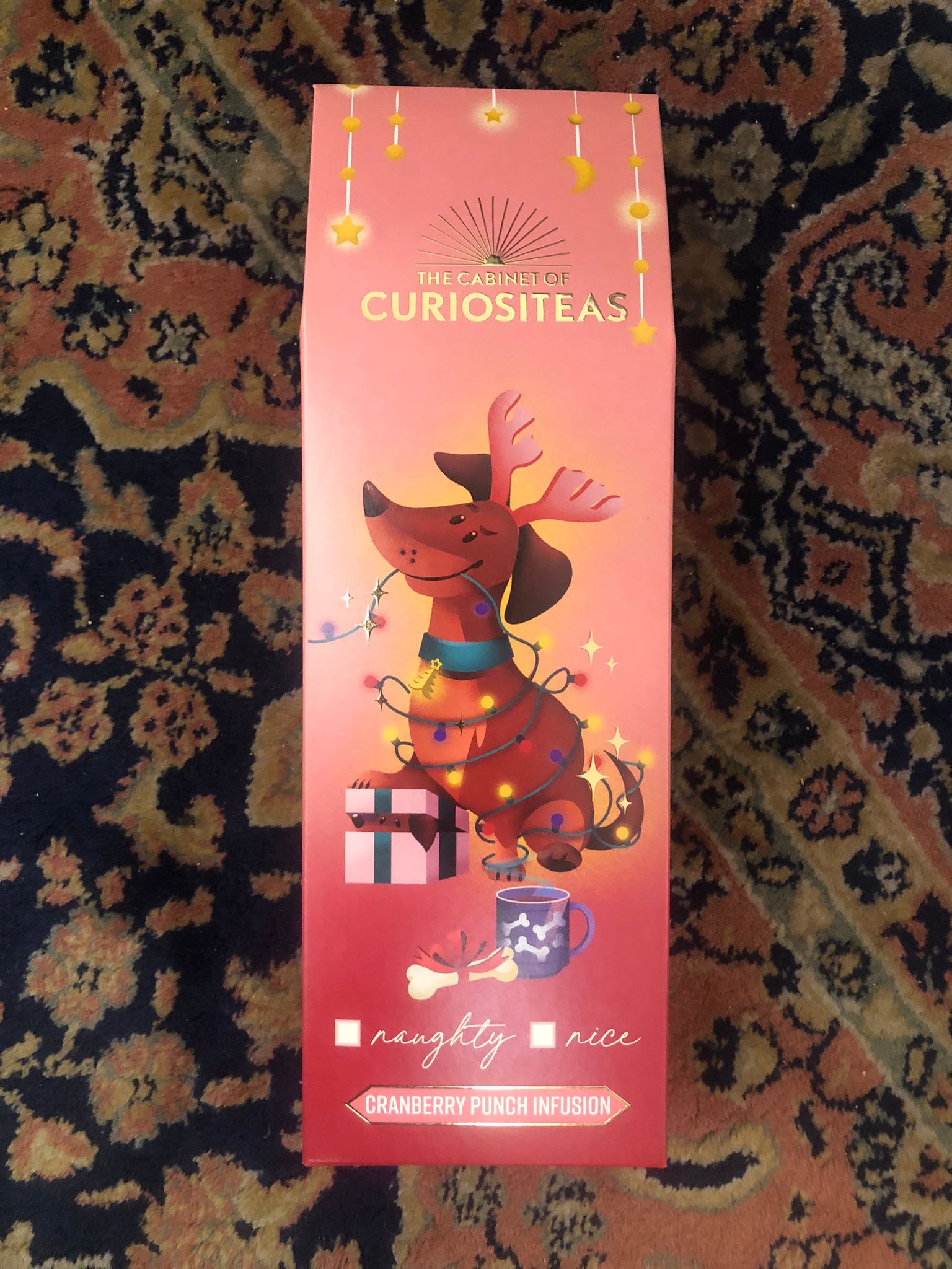 Tea Giftbox Naughty Or Nice - Dog