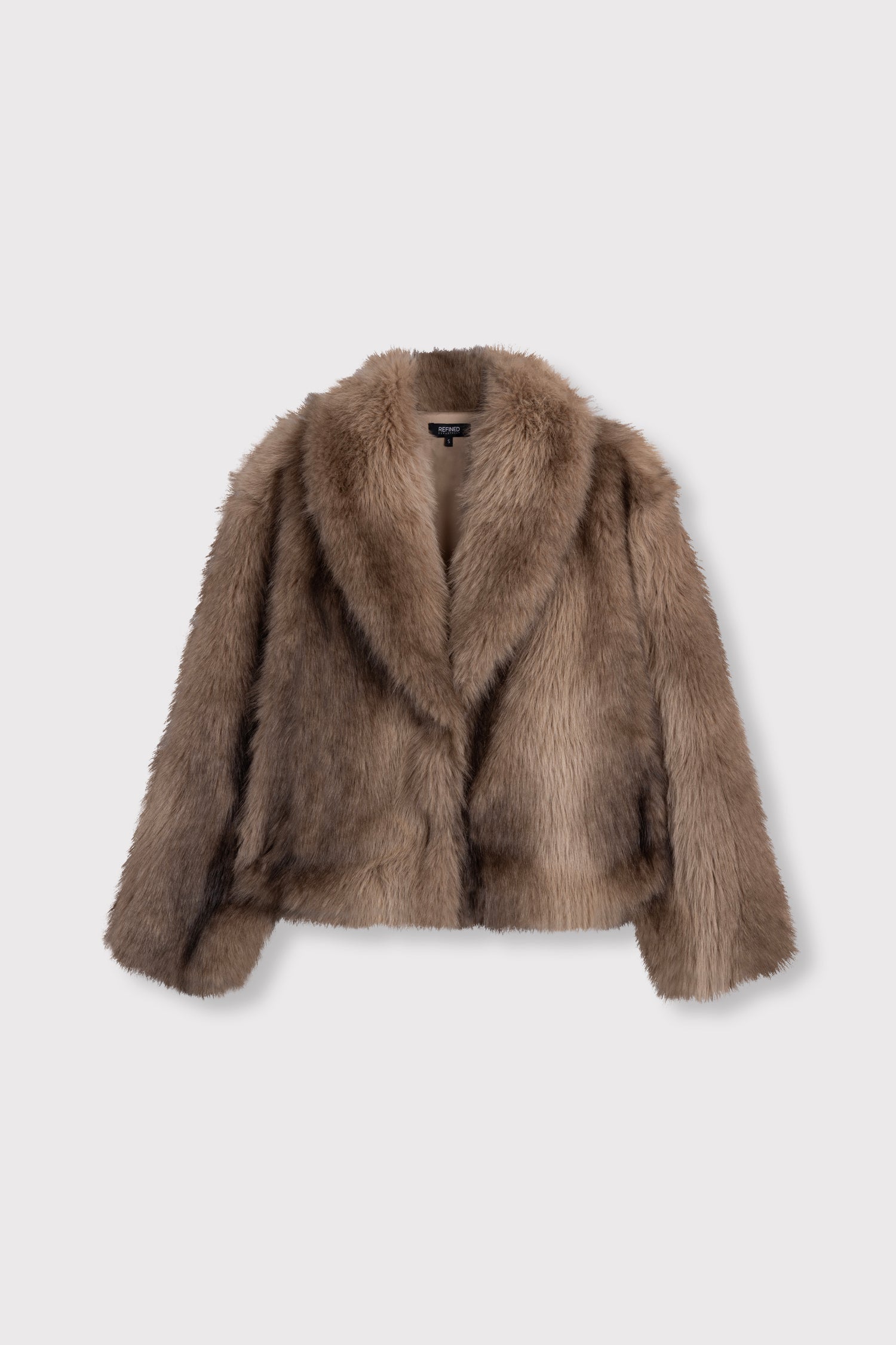 Jacket Luka Faux Fur - brown