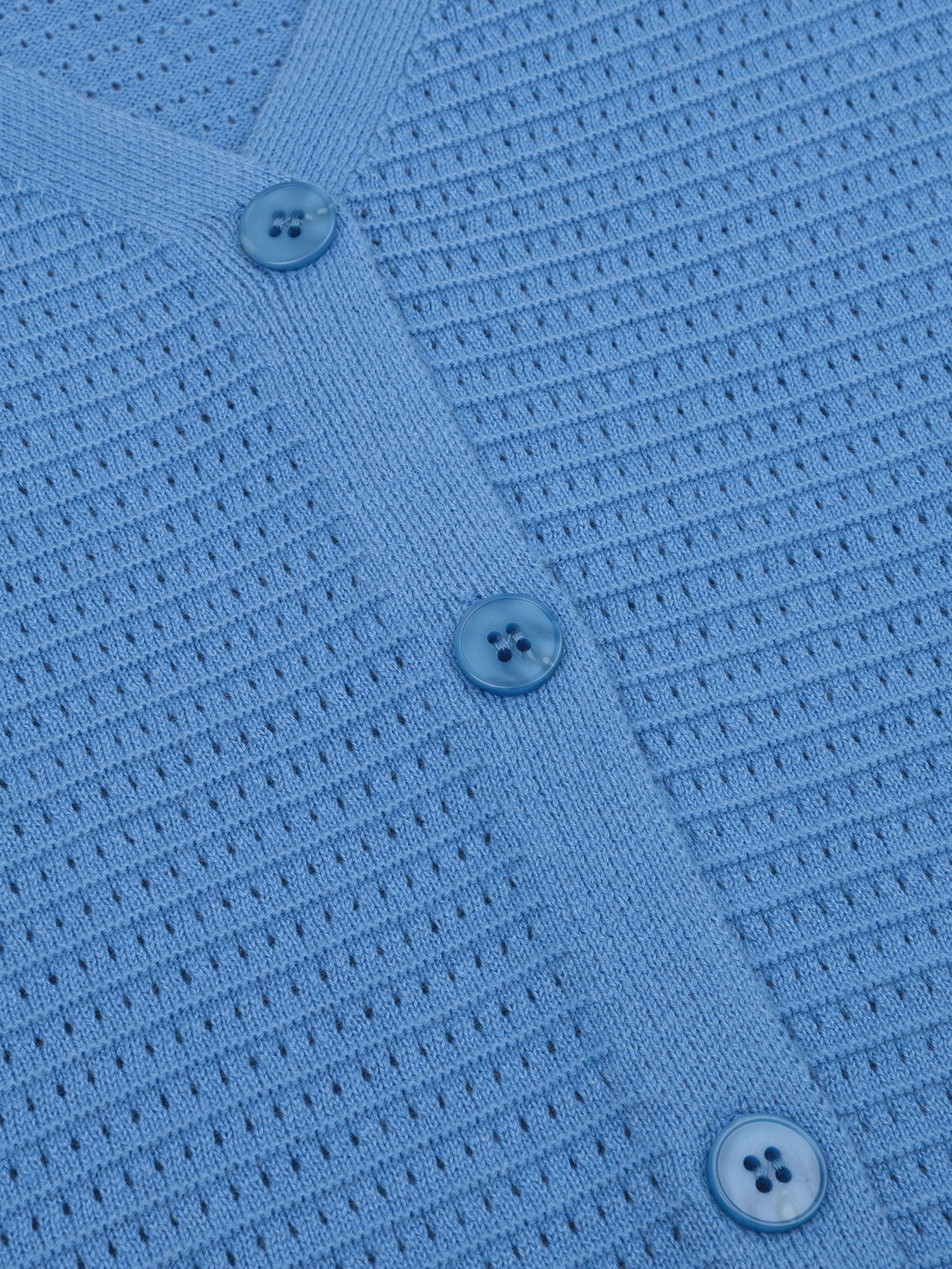 Knitted Top Elin - blue