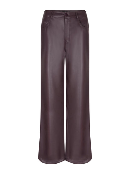 Pants Teagan - aubergine