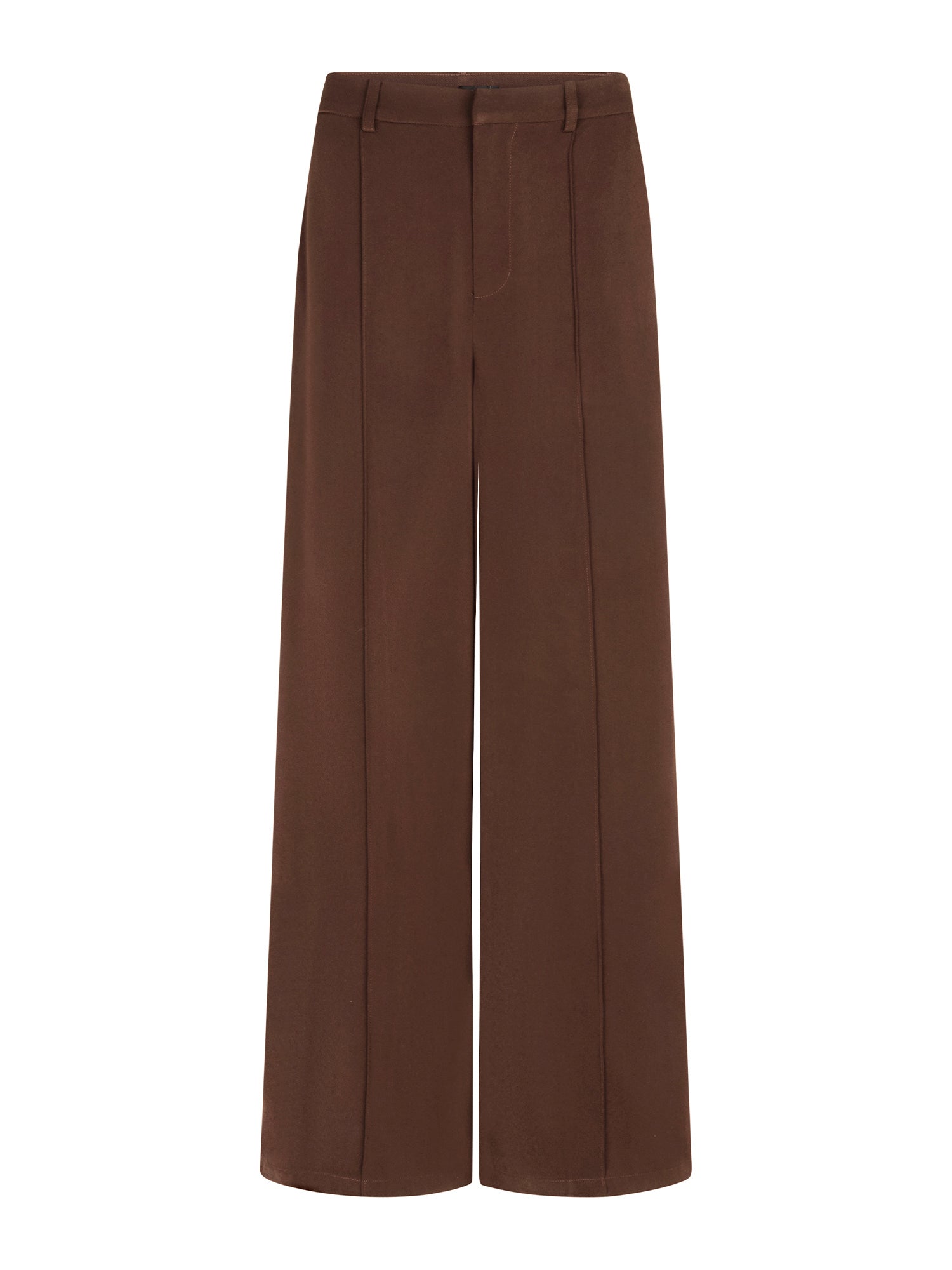 Pants Geneve - dark brown