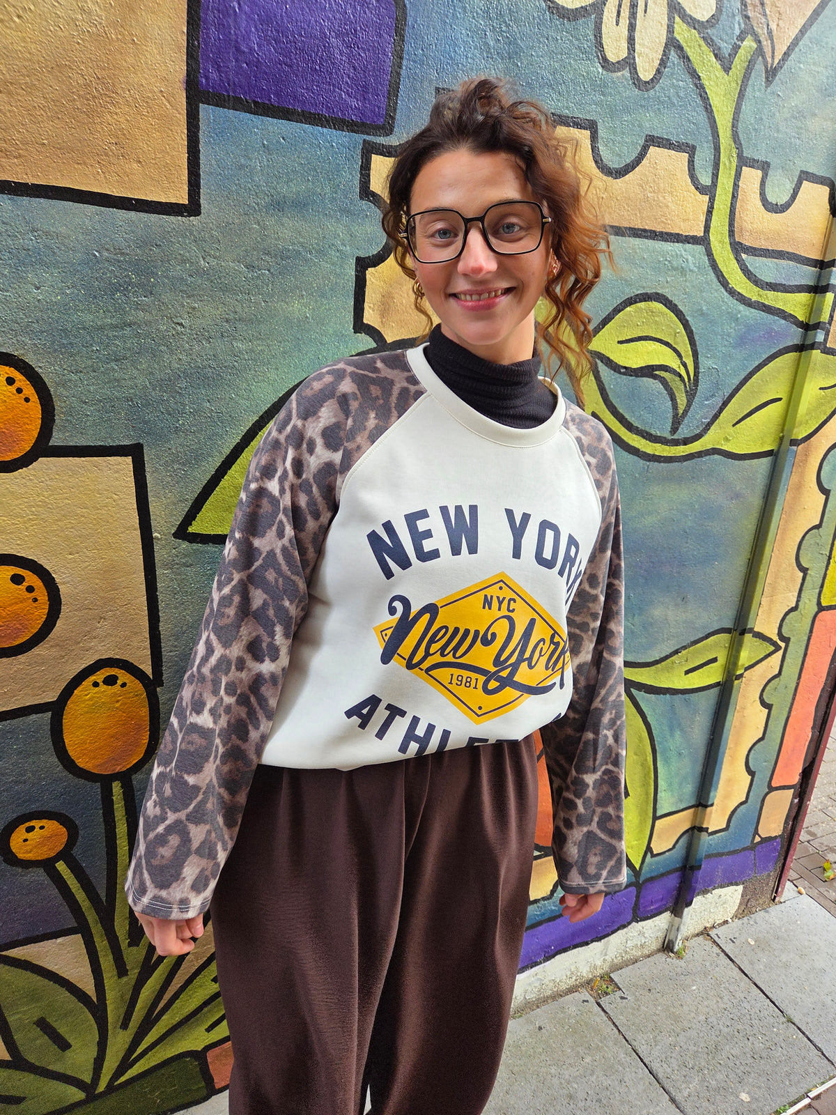 Longsleeve New York - panter