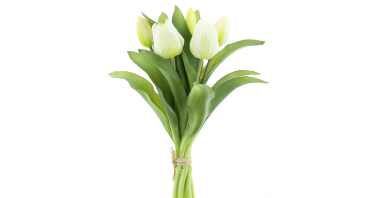 Real Touch Tulpen 7 stuks - cream
