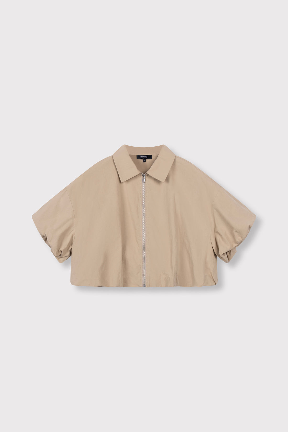 Cropped Blouse Inaya - sand