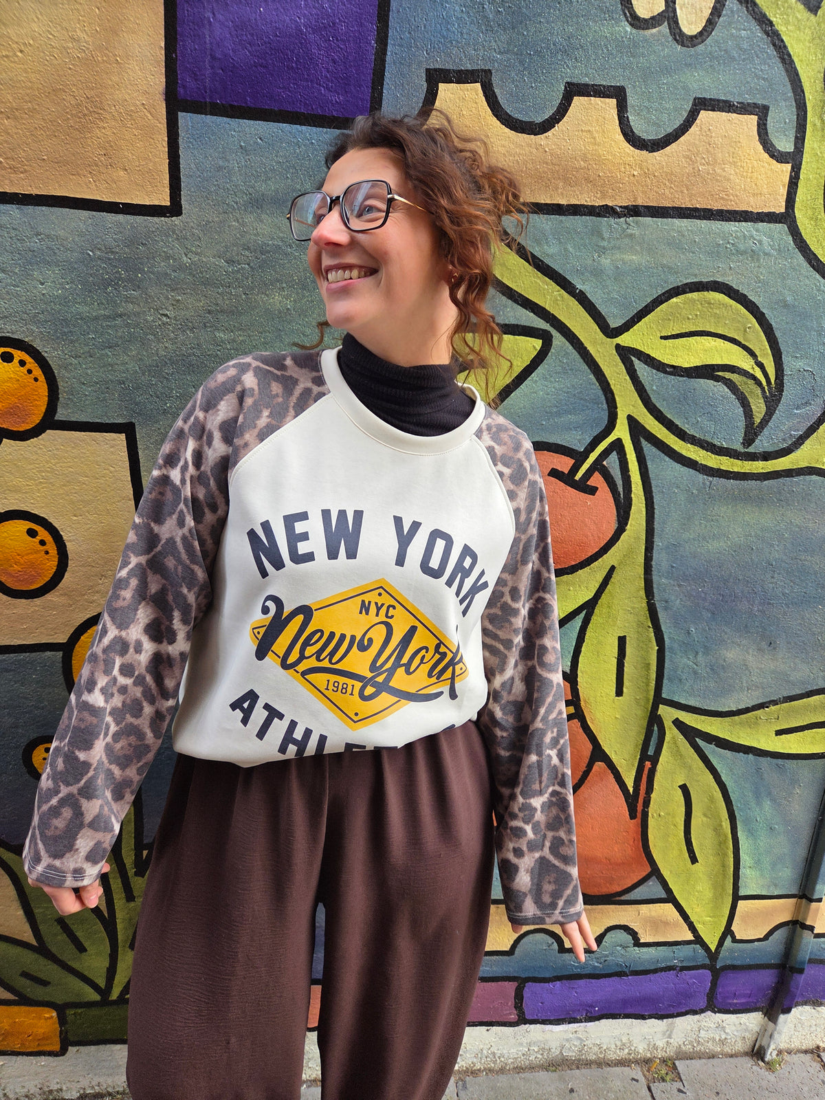 Longsleeve New York - panter