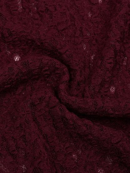 Top Roberta - burgundy