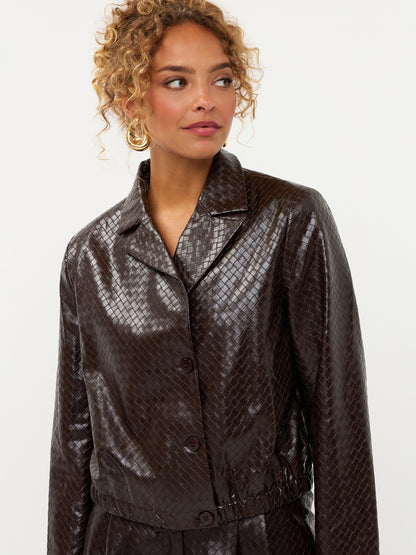 Jacket Megan - dark brown