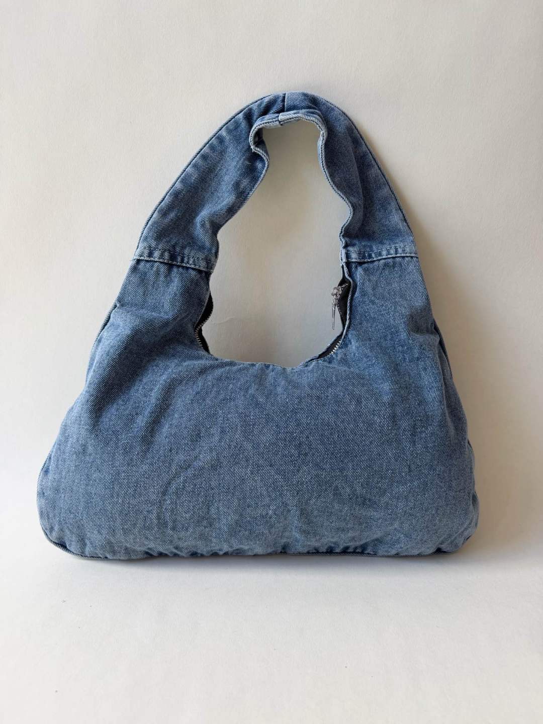 Denim Cloud Bag - donker