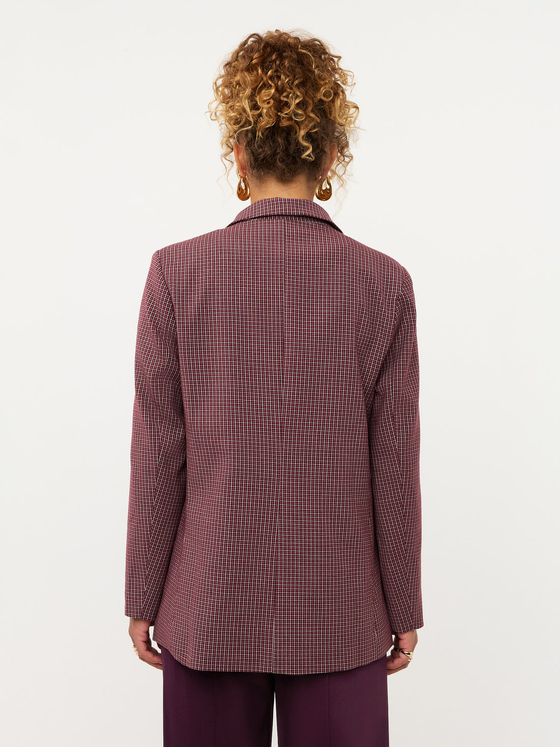 Blazer Nevessa- mauve check
