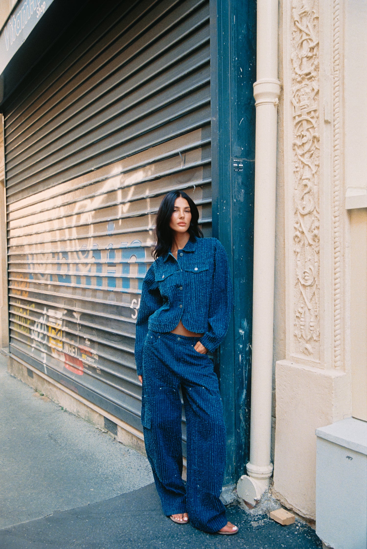 Balloon Jeans Coco - blue denim