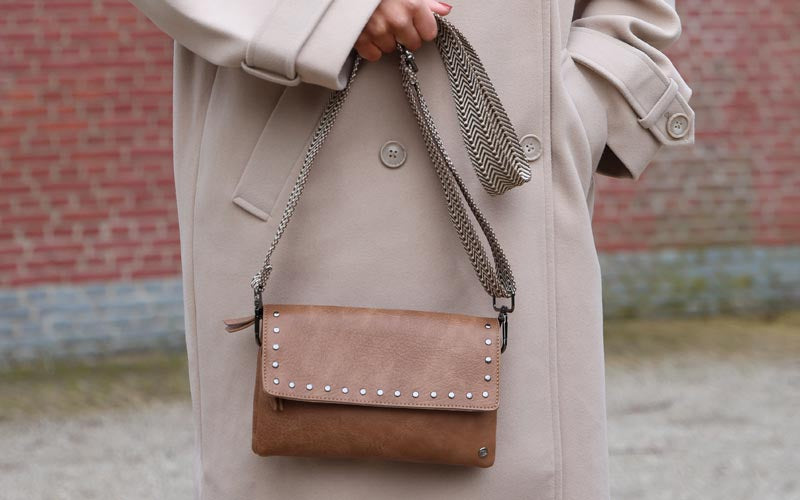 Schoudertasje San Martin - camel