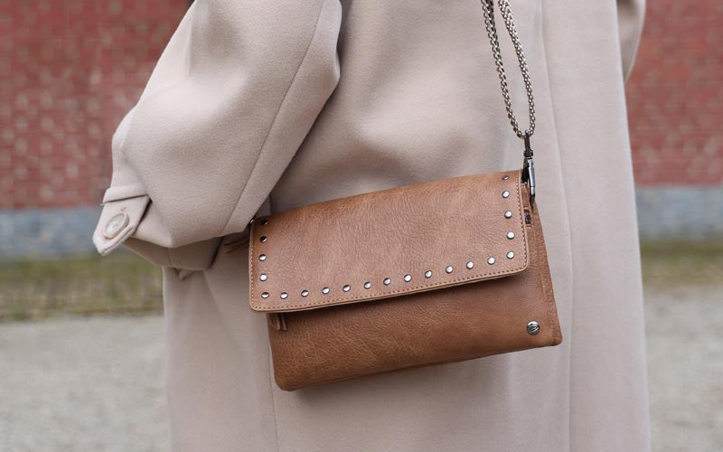 Schoudertasje San Martin - camel