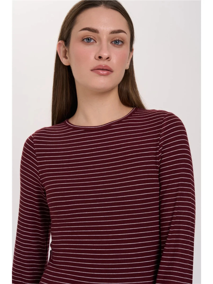 24C Longesleeve Jenna - bordeaux