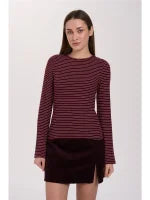 24C Longesleeve Jenna - bordeaux