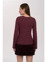 24C Longesleeve Jenna - bordeaux