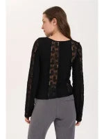24c Top Jaylin - zwart