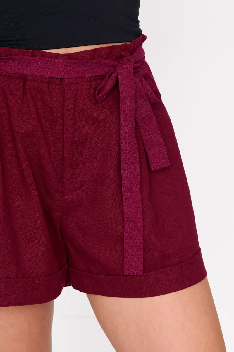 24C Short - bordeaux