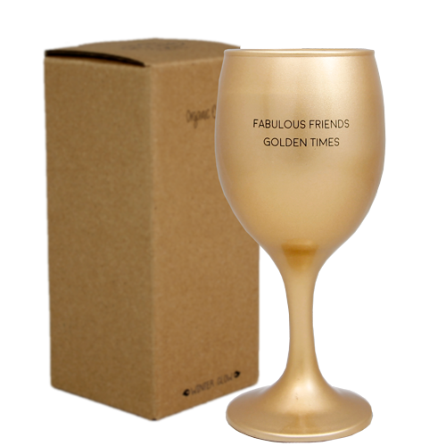 Wijnglas Kaars Fabulous Friends
