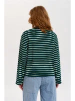 24c Sweatshirt Lilly - groen