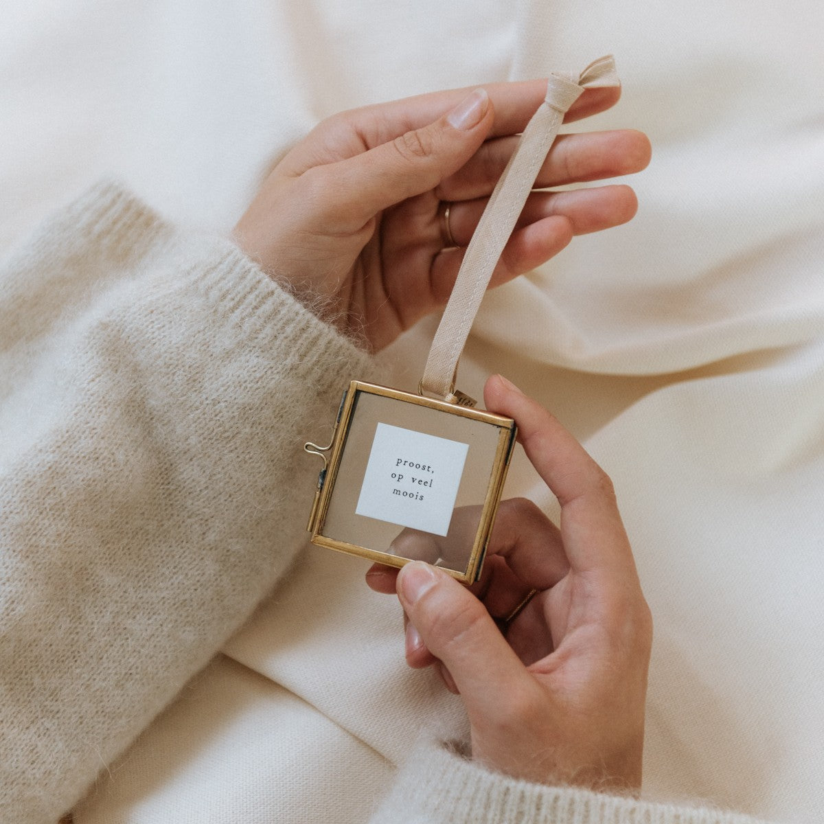 Mini Lijstje Hanger - proost op veel moois