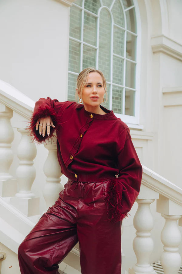 RF Vest Mady - bordeaux