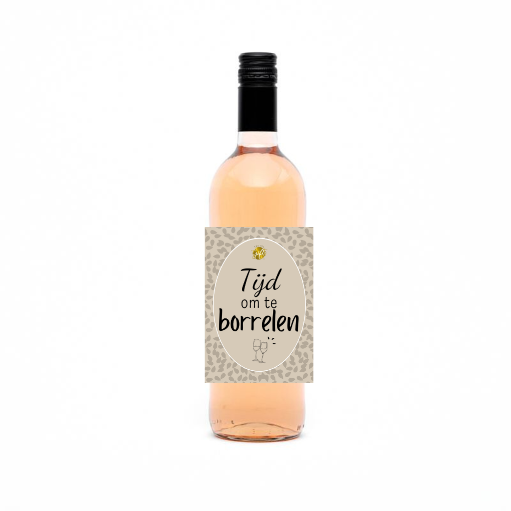 Wijnfles Rose - borrelen