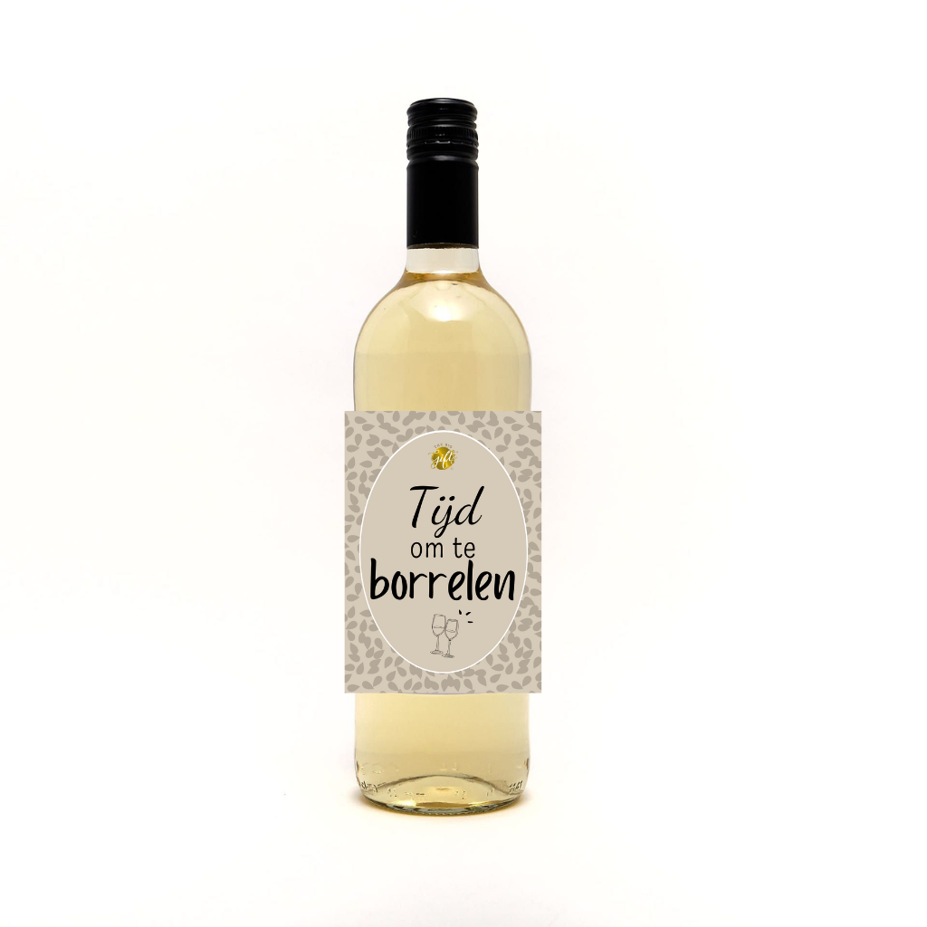 Wijnfles Wit - borrelen